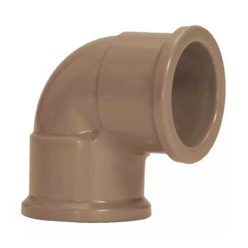 Joelho Marrom Soldável 90° de 25mm Amanco